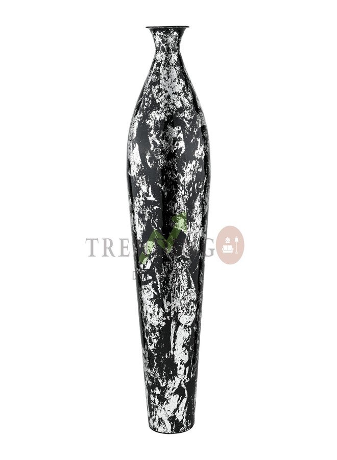 TRENDING DECOR ديكور عصري: مزهرية زهور معدنية لتزيين المنزل والمكتب وغرفة المعيشة - 24 بوصة (DS9) - Image 5